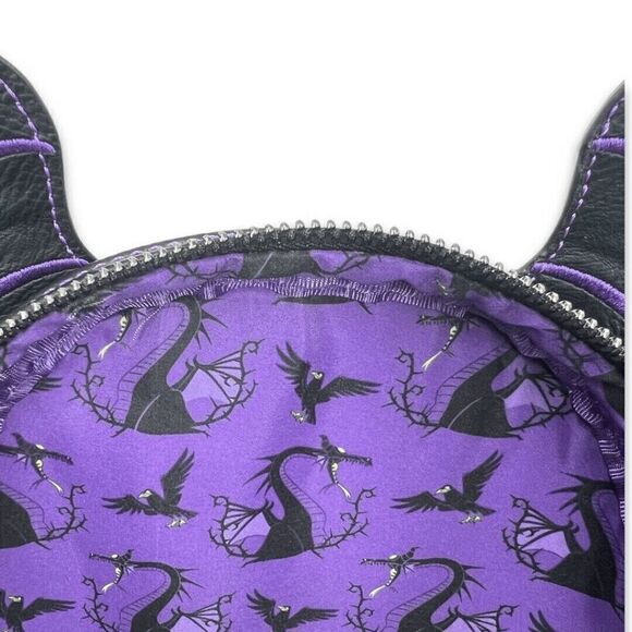 Loungefly Disney Sleeping Beauty Maleficent Dragon Cosplay Glow in the D… main image 5